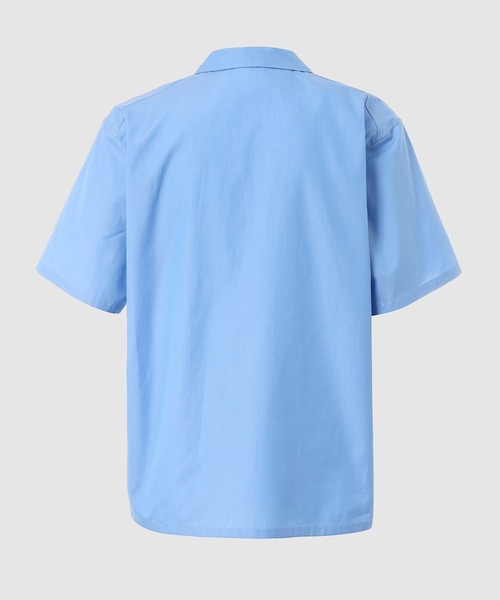 DIGAWEL(ディガウェル)の「Open-collar S/S shirt(シャツ/ブラウス・メンズ・ホワイト/ブルー系その他・2)」の3枚目の写真