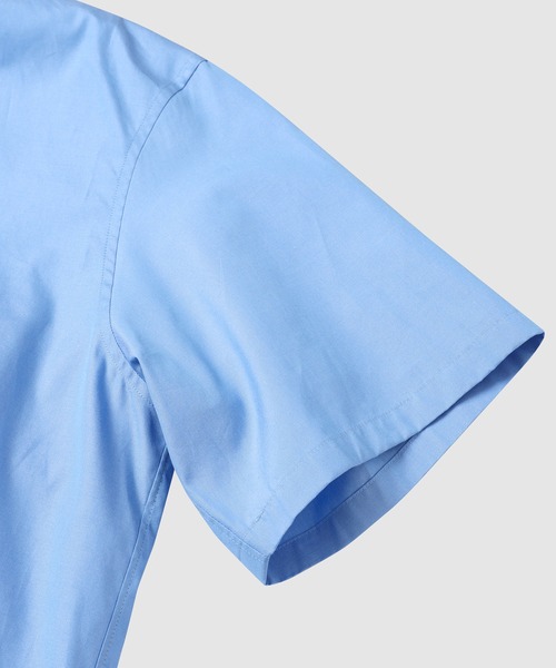 DIGAWEL(ディガウェル)の「Open-collar S/S shirt(シャツ/ブラウス・メンズ・ホワイト/ブルー系その他・2)」の5枚目の写真