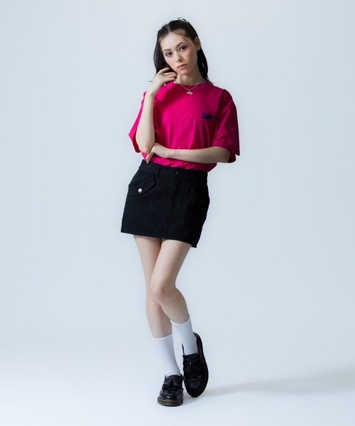 X-girl SPORTS(エックスガールスポーツ)の「CRZ O WE FAN GOODS S/S TEE/セレッソ大阪ヤンマーレディース(Tシャツ/カットソー・メンズ・ピンク/ホワイト・X-LARGE/LARGE/MEDIUM/SMALL)」の8枚目の写真