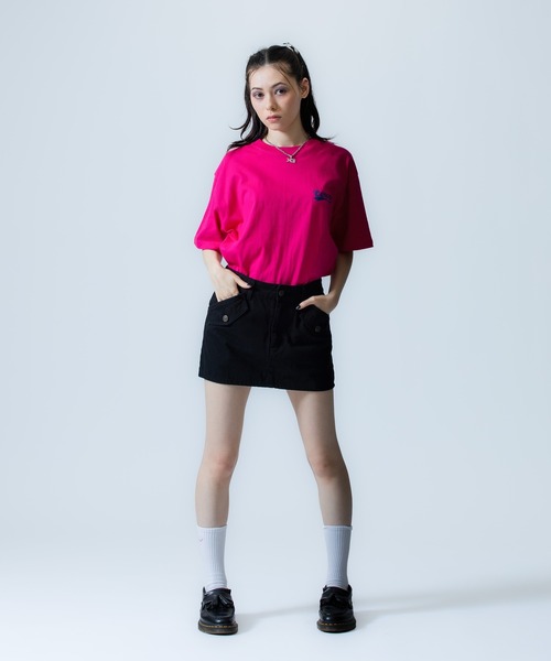 X-girl SPORTS(エックスガールスポーツ)の「CRZ O WE FAN GOODS S/S TEE/セレッソ大阪ヤンマーレディース(Tシャツ/カットソー・メンズ・ピンク/ホワイト・X-LARGE/LARGE/MEDIUM/SMALL)」の9枚目の写真