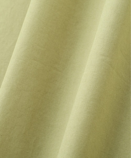MHL.(エムエイチエル)の「GARMENT DYED COTTON POPLIN(ワンピース・レディース・ライム/チャコール・2/1)」の10枚目の写真