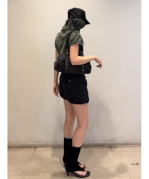LAGUA GEM(ラグアジェム)の「RING POINT WORK キャップ(キャップ・レディース・ブラック/ブラウン・FREE)」の17枚目の写真