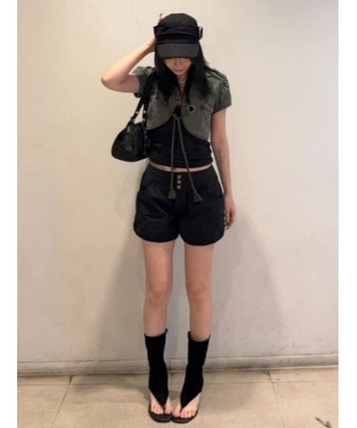 LAGUA GEM(ラグアジェム)の「RING POINT WORK キャップ(キャップ・レディース・ブラック/ブラウン・FREE)」の18枚目の写真