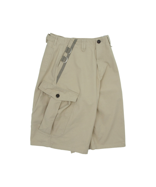 KIJIKO（キジコ）の「ke614. Washed Bermuda Cargo Pants Beige Grey（その他パンツ・レディース・ベージュ・SMALL/MEDIUM）」の8枚目の写真
