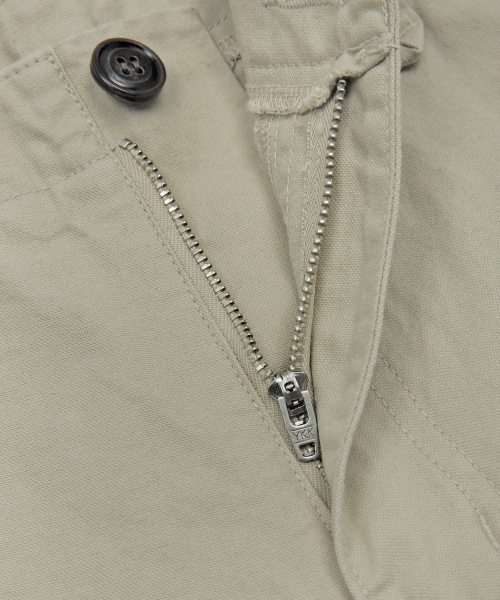 KIJIKO（キジコ）の「ke614. Washed Bermuda Cargo Pants Beige Grey（その他パンツ・レディース・ベージュ・SMALL/MEDIUM）」の11枚目の写真