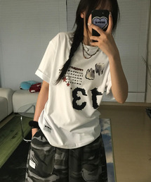 2 TEETH オーバーサイズ 半袖Tシャツ