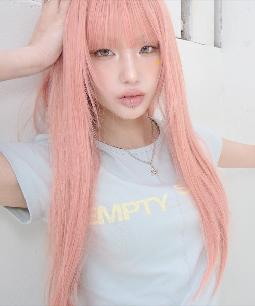 41PRAY(サイルプレイ)の「Center Split Graphic Tee / Mint(Tシャツ/カットソー・レディース・ミント・OS)」の3枚目の写真