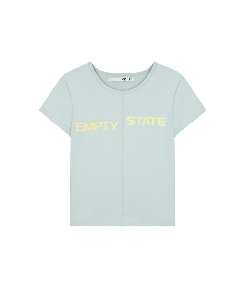 41PRAY(サイルプレイ)の「Center Split Graphic Tee / Mint(Tシャツ/カットソー・レディース・ミント・OS)」の7枚目の写真