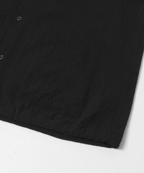 URBAN RESEARCH Sonny Label(アーバンリサーチサニーレーベル)の「シアサッカーショートスリーブコーチシャツ(シャツ/ブラウス・メンズ・グリーン/ブラック/ネイビー・LARGE/MEDIUM)」の8枚目の写真