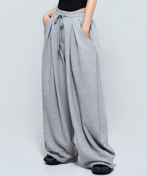 PHYSICAL GARMENTS（フィジカルガーメンツ）の「P2638 ディープピンタックカーブワイドパンツ [3COLOR]（その他パンツ・メンズ・グレー/ブラック・1/2/3）」の15枚目の写真