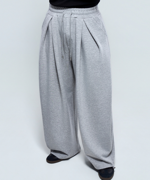 PHYSICAL GARMENTS（フィジカルガーメンツ）の「P2638 ディープピンタックカーブワイドパンツ [3COLOR]（その他パンツ・メンズ・グレー/ブラック・1/2/3）」の18枚目の写真