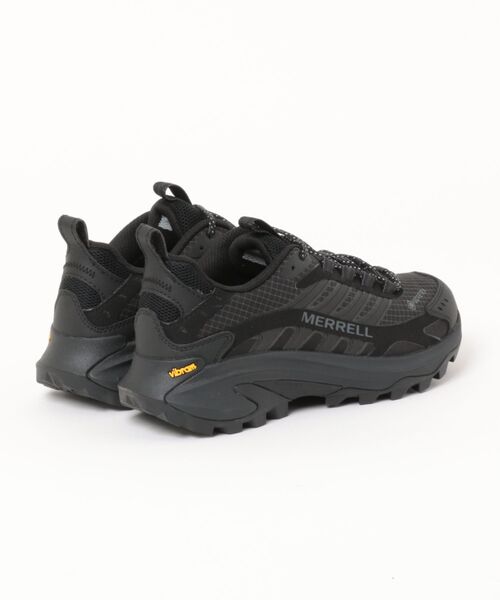 MERRELL（メレル）の「MERRELL メレル MOAB SPEED 2 GORE-TEX【防水透湿】レディースアウトドアシューズ スニーカー(モアブスピード2ゴアテックス) J500452 トリプルブラック（スニーカー・レディース・ブラック・22.5cm/23.0cm/23.5cm/24.0cm/24.5cm/25.0cm）」の2枚目の写真