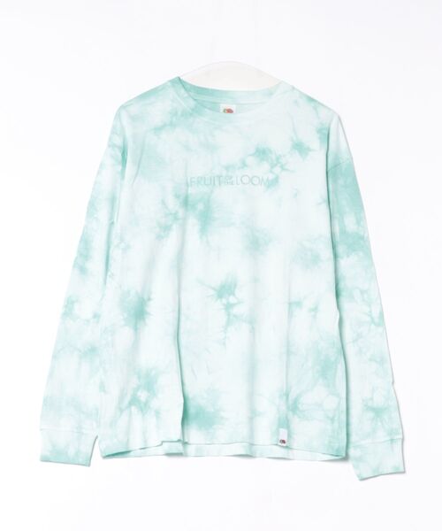 FRUIT OF THE LOOM(フルーツオブザルーム)の「/FRUIT OF THE LOOM/タイダイ染め L/S Tシャツ(Tシャツ/カットソー・レディース・サックスブルー・LARGE)」の1枚目の写真