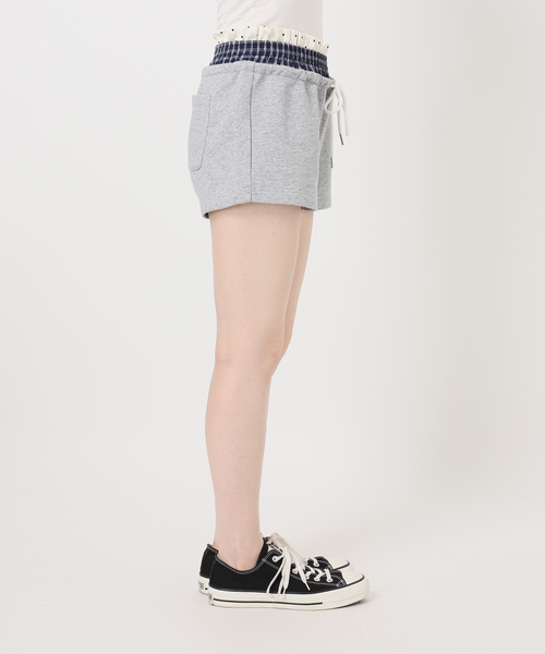Oriens JOURNAL STANDARD（オリエンス ジャーナルスタンダード）の「《追加》ウエストレイヤードショートパンツ（その他パンツ・レディース・ブラウン/グレー・FREE）」の17枚目の写真