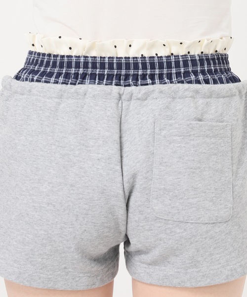 Oriens JOURNAL STANDARD（オリエンス ジャーナルスタンダード）の「《追加》ウエストレイヤードショートパンツ（その他パンツ・レディース・ブラウン/グレー・FREE）」の19枚目の写真