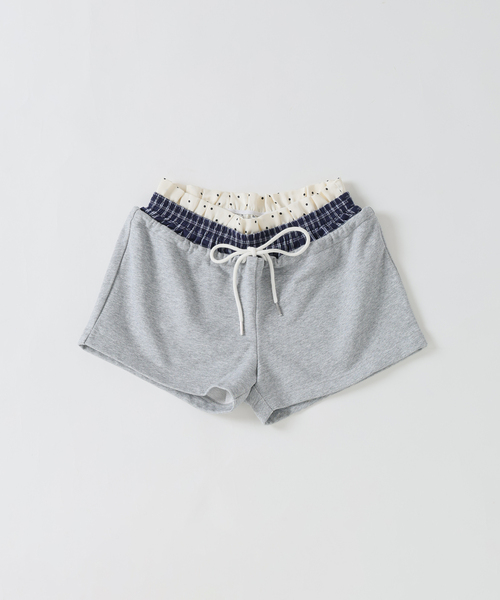 Oriens JOURNAL STANDARD（オリエンス ジャーナルスタンダード）の「《追加》ウエストレイヤードショートパンツ（その他パンツ・レディース・ブラウン/グレー・FREE）」の21枚目の写真