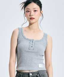 ケルシーボタンスリーブレス [GREY]