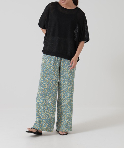 HEART MARKET(ハートマーケット)の「ドライタッチニットライクプルオーバー(Tシャツ/カットソー・レディース・ナチュラル/ダークオレンジ/ダークブラウン/ブラック・FREE)」の11枚目の写真
