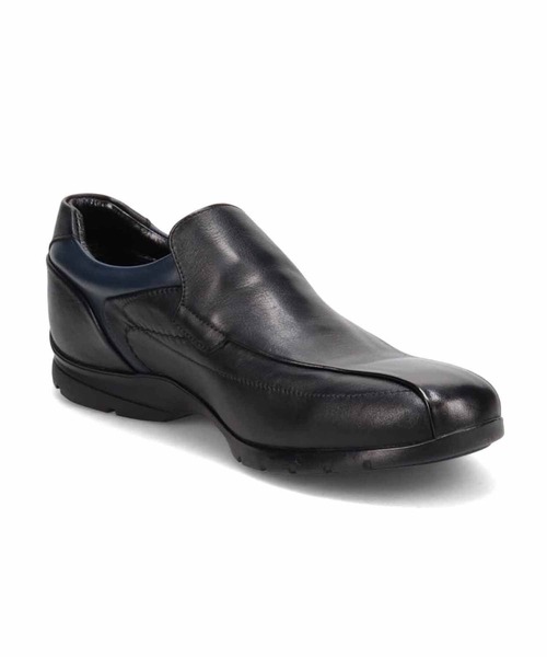 madras Walk(マドラスウォーク)の「【GORE-TEX】マドラスウォーク madras Walk 防水レザースリッポン / 本革 スタイリッシュ 防滑 ビジネス・カジュアル兼用 紳士靴 MW7702(スリッポン・メンズ・ブラック/ブラック系その他5/ネイビー系2/ダークブラウン系3・26.5cm/25.5cm/25cm/24.5cm/26cm/27cm)」の14枚目の写真