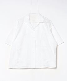 ブランド古着】レディースのシャツ/ブラウス（ホワイト/白色系・半袖