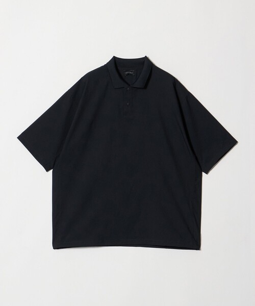 green label relaxing(グリーンレーベルリラクシング)の「Dot Air ドローコード 半袖 ポロシャツ -ストレッチ-(ポロシャツ・メンズ・ブラック/グレー系/オリーブ・XL/M/L/S)」の17枚目の写真