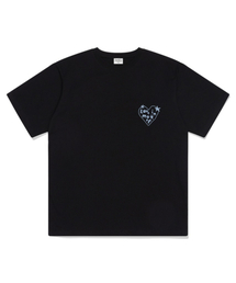 ラブインモーフ オーバーサイズ 半袖Tシャツ ブラック