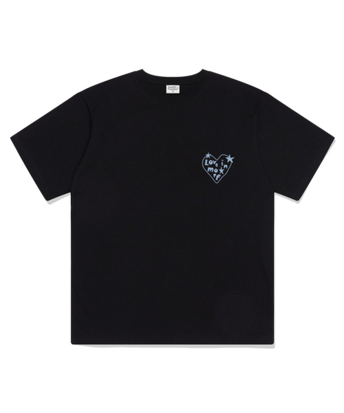 THEMORFHOUSE(ザモーフハウス)の「ラブインモーフ オーバーサイズ 半袖Tシャツ ブラック(Tシャツ/カットソー・レディース・その他・SMALL/MEDIUM/LARGE)」の2枚目の写真