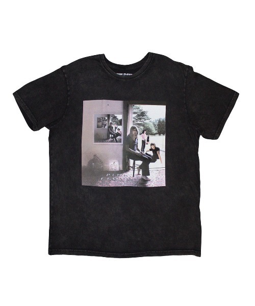 ROOPTOKYO(ループトウキョウ)の「Pink Floyd Unisex Stone Wash T-Shirt: Ummagumma(Black)(Back print) バンドTシャツ プリントTシャツ 半袖 クルーネック ロック ストリート メンズ レディース 2026年 夏 夏服(Tシャツ/カットソー・メンズ・ブラック・S/M/L/XL)」の1枚目の写真