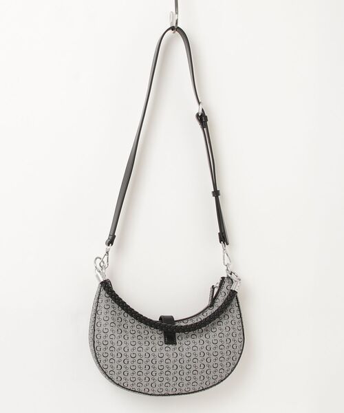 Guess（ゲス）の「MATILDA Shoulder Bag ショルダーバッグ（ショルダーバッグ・レディース・ホワイト/ブラック・ONE SIZE）」の12枚目の写真