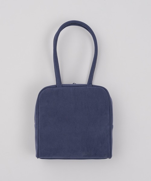 shesaidthat(シーセッドザット)の「shesaidthat - スウェードスクエアバッグ / Suede Square Bag(ハンドバッグ・レディース・パープル/ブラウン/ダークブルー・FREE)」の11枚目の写真