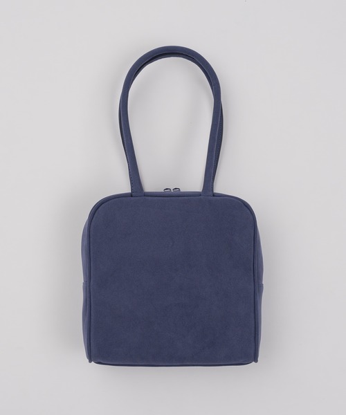 shesaidthat(シーセッドザット)の「shesaidthat - スウェードスクエアバッグ / Suede Square Bag(ハンドバッグ・レディース・パープル/ブラウン/ダークブルー・FREE)」の12枚目の写真