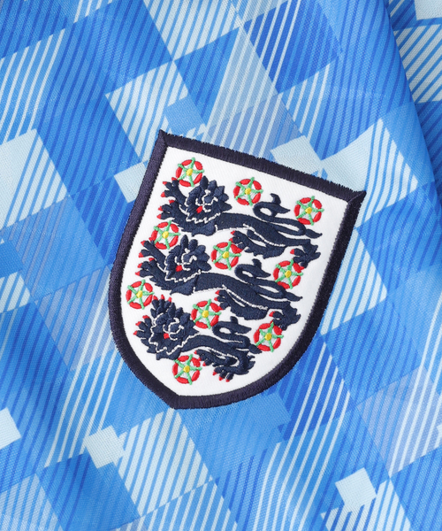 417 EDIFICE（フォーワンセブンエディフィス）の「S.D England 1990 World Cup Finals Third（Tシャツ/カットソー・メンズ・ブルー・LARGE/X-LARGE/MEDIUM）」の4枚目の写真