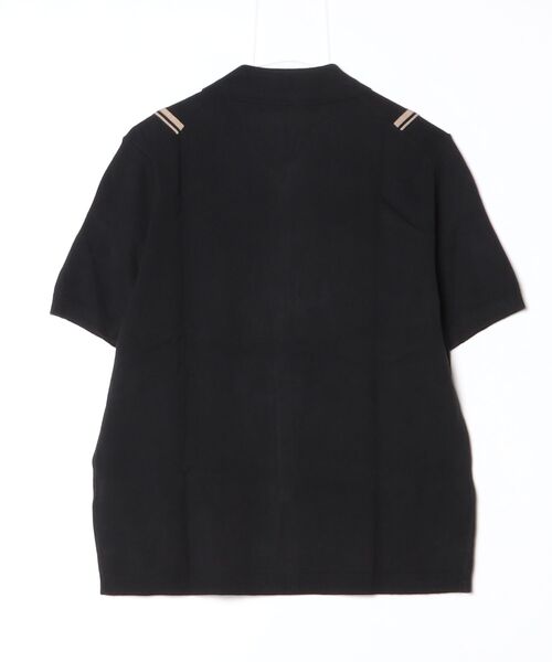 BANANA REPUBLIC FACTORY STORE(バナナリパブリック ファクトリーストア)の「BANANA REPUBLIC FACTORY STORE ストライプボタンダウンセーターポロ(ニット/セーター・メンズ・ブラック/その他・S/M/L/XL)」の3枚目の写真