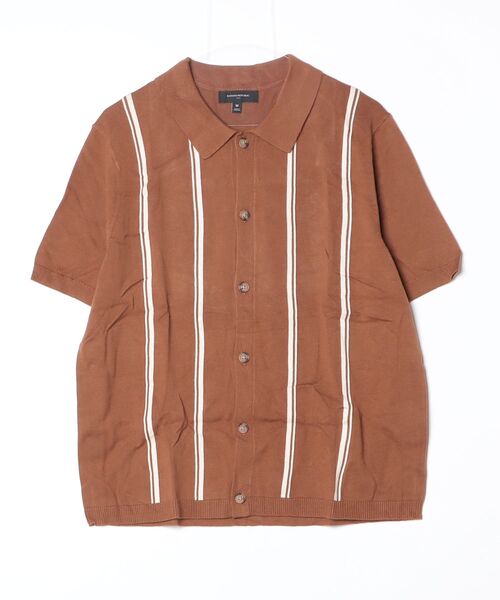 BANANA REPUBLIC FACTORY STORE(バナナリパブリック ファクトリーストア)の「BANANA REPUBLIC FACTORY STORE ストライプボタンダウンセーターポロ(ニット/セーター・メンズ・ブラック/その他・S/M/L/XL)」の4枚目の写真