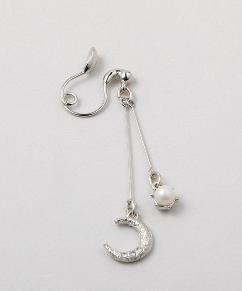 CALIN STANDARD(カリンスタンダード)の「◆金属アレルギー対応◆◆made in japan◆【痛くない】【落ちにくい】【ストレスフリーな着け心地】 ムーン ループフィットイヤリング(イヤリング・レディース・ゴールド/シルバー・FREE)」の16枚目の写真