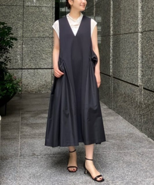 ADORE（アドーア）の「◆ダイヤジャガードワンピース（ワンピース・レディース・ブラック・38）」の2枚目の写真