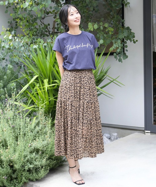 Ehre style(エーレスタイル)の「さりげなさが◎大人の新ロゴTコーデ7選(Tシャツ/カットソー・レディース・ホワイト・FREE)」の11枚目の写真
