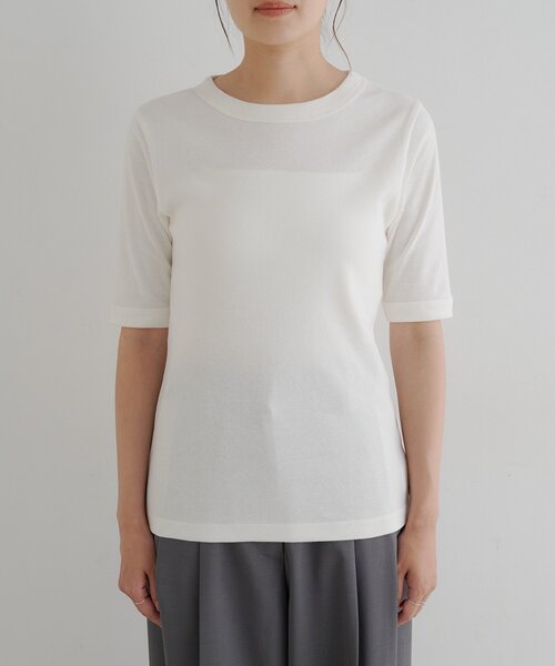 SHENERY(シーナリー)の「ソフトフライスTee(Tシャツ/カットソー・レディース・ホワイト/グレー/ピンク/レッド・FREE)」の15枚目の写真