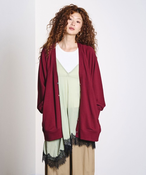 ROSE BUD(ローズバッド)の「FLOCKED TULLE CAMI DRESS(ワンピース・レディース・ブラウン/ライトグリーン・ONE SIZE)」の15枚目の写真