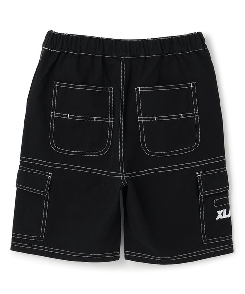 XLARGE KIDS（エクストララージキッズ）の「カーゴハーフパンツ（カーゴパンツ・キッズ・ブラック/カーキ・140cm/120cm/100cm/90cm/110cm/130cm）」の10枚目の写真