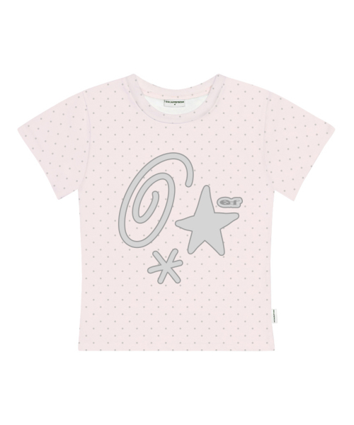 ESCAPEFROM(エスケープフロム)の「キッチシンボルプリントドットスリムフィット半袖Tシャツホワイト(Tシャツ/カットソー・レディース・その他・MEDIUM)」の3枚目の写真
