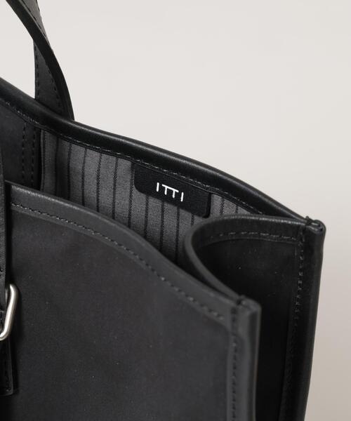 ITTI(イッチ)の「ITTI/別注 2HANDLE TOTE / ミリクロス(トートバッグ・メンズ・ブラック・FREE)」の3枚目の写真