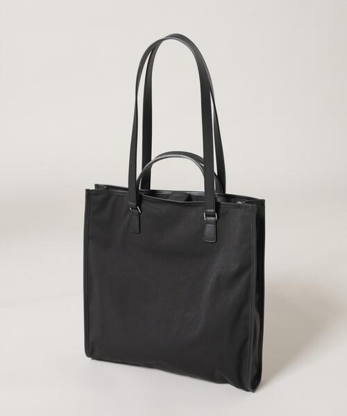 ITTI(イッチ)の「ITTI/別注 2HANDLE TOTE / ミリクロス(トートバッグ・メンズ・ブラック・FREE)」の5枚目の写真