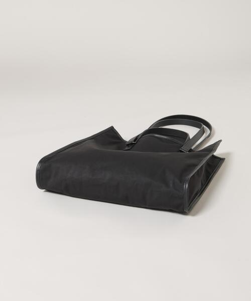 ITTI(イッチ)の「ITTI/別注 2HANDLE TOTE / ミリクロス(トートバッグ・メンズ・ブラック・FREE)」の7枚目の写真