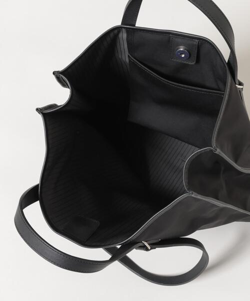 ITTI(イッチ)の「ITTI/別注 2HANDLE TOTE / ミリクロス(トートバッグ・メンズ・ブラック・FREE)」の8枚目の写真
