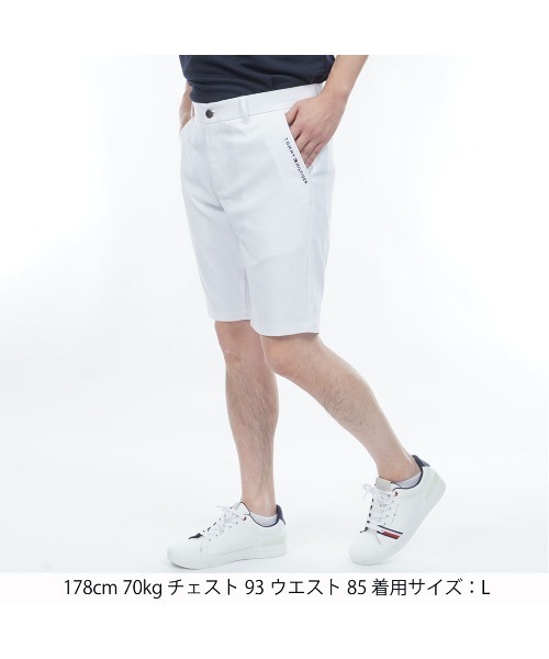 TOMMY HILFIGER GOLF（トミー ヒルフィガー ゴルフ）の「ﾍﾞｰｼｯｸ ｼｮｰﾄﾊﾟﾝﾂ（その他パンツ・メンズ・ホワイト/ライトグレー・L/M）」の3枚目の写真