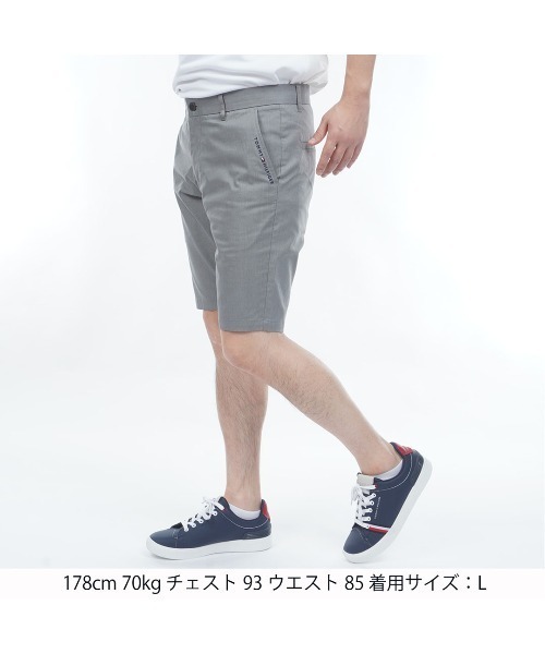 TOMMY HILFIGER GOLF（トミー ヒルフィガー ゴルフ）の「ﾍﾞｰｼｯｸ ｼｮｰﾄﾊﾟﾝﾂ（その他パンツ・メンズ・ホワイト/ライトグレー・L/M）」の5枚目の写真