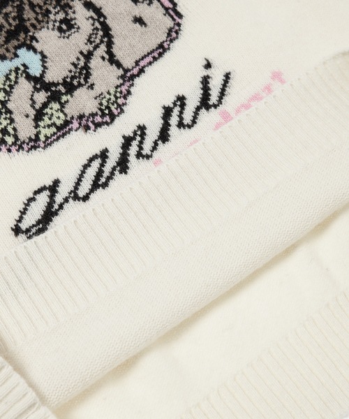GANNI(ガニー)の「Graphic Wool Sweater Horse(ニット/セーター・レディース・その他1・S/M)」の6枚目の写真