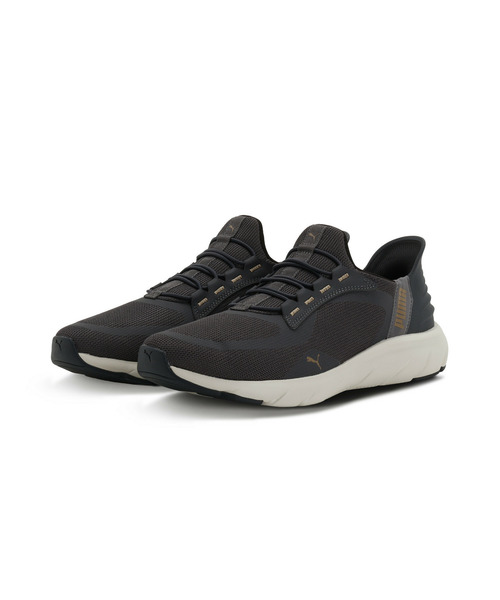 PUMA（プーマ）の「PUMA プーマ ユニセックス ソフトライド フレックスレース イーズイン ALT（スニーカー・メンズ・チャコールグレー/スモークグレー/ブラック系その他・24.0cm/29.0cm/30.0cm/27.5cm/28.0cm/28.5cm/26.0cm/26.5cm/22.0cm/22.5cm/24.5cm/25.0cm/25.5cm/23.0cm/23.5cm/27.0cm）」の14枚目の写真
