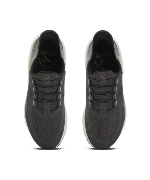 PUMA（プーマ）の「PUMA プーマ ユニセックス ソフトライド フレックスレース イーズイン ALT（スニーカー・メンズ・チャコールグレー/スモークグレー/ブラック系その他・24.0cm/29.0cm/30.0cm/27.5cm/28.0cm/28.5cm/26.0cm/26.5cm/22.0cm/22.5cm/24.5cm/25.0cm/25.5cm/23.0cm/23.5cm/27.0cm）」の18枚目の写真